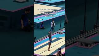 Simone Biles Yurchenko Double Pike Vault Paris 2024 Olimpic artisticgymnast parisolympics [upl. by Carmel292]