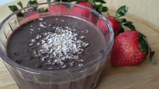 The easiest keto friendly chocolate pudding ❗without Sugar ❗🔥 Made at home 💕 [upl. by Ellebasi]