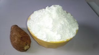 How To Make Tapioca Starch [upl. by Antonino]