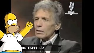 TONINO ACCOLLA la voce di HOMER SIMPSON  enciclopediadeldoppiaggioit [upl. by Atikam]