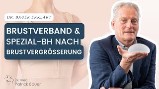 Brustverband amp SpezialBH nach Brustvergrößerung Was ist wichtig [upl. by Wynne509]