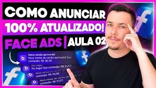 ATUALIZOU TUDO  2024 COMO FAZER ANÚNCIO NO METAFACEBOOK ADS – AULA 02 TRÁFEGO PAGO [upl. by Ricard]