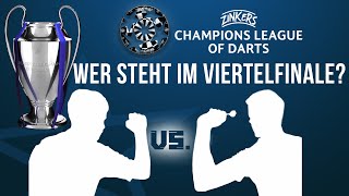 Das Viertelfinale wird ausgelost Wie verlief die Gruppenphase  Zinkers Champions League of Darts🎯 [upl. by Dene]