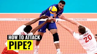 How to Attack Pipe in Volleyball [upl. by Nnalorac]