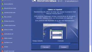 Linux Mandrake  1 Instalacion de Linuxmp4 [upl. by Lowrance764]