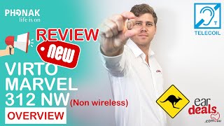 Phonak Virto Marvel 312 NW Hearing Aid  Overview [upl. by Brendin]