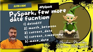 Few more PySpark date function  Python PySpark Tutorial Part29  Python Tutorial [upl. by Adleremse785]