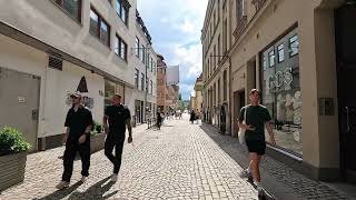 Gothenburg Sweden walk from Sahlgrensgatan to Magasinsgatan 4k [upl. by Trebla831]