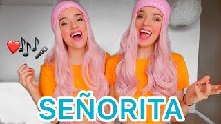 Shawn Mendes Camila Cabello Señorita Cover by Twin Melody❤️Spanish Version [upl. by Ahsiatal]