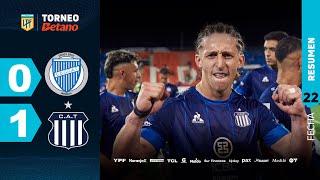 GODOY CRUZ 0  1 TALLERES I Resumen del partido  TorneoBetano 2024 [upl. by Ennagem]