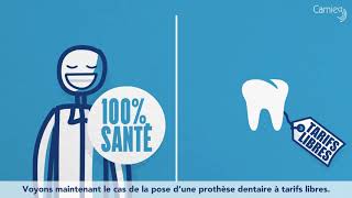 Comprendre le 100 Santé prothèses dentaires à la Camieg [upl. by Limemann]