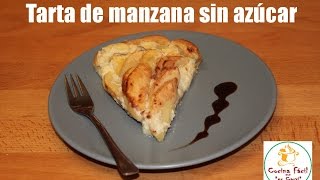 TARTA DE HOJALDRE CON MANZANAS Y SIN AZÚCAR [upl. by Celle]