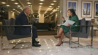 Donald Trump interviewed on Meet the Press Assorted clips [upl. by Finstad887]