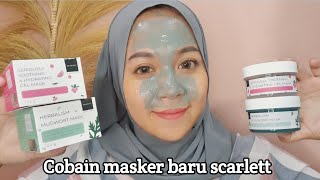 Full review  masker baru scarlett whitening 🤍 Lay lia [upl. by Maurice420]