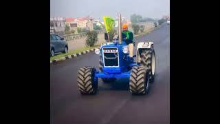 Ford 3600 Tractor  110 Speed 😱  Full modify  New Silencer  Big tire  farmers protect Delhi [upl. by Yeliak]