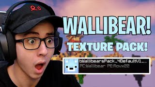 Trying Wallibears Texture Pack in Hypixel Bedwars FPS BOOST [upl. by Lindly]