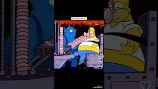 No one can eat donuts like homer 😀 thesimpsons shorts [upl. by Nnahgem]