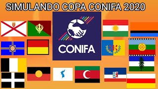 COPA CONIFA 2020  SIMULANDO [upl. by Llekcm]