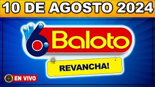 Resultado BALOTO REVANCHA SÁBADO 10 de agosto 2024 [upl. by Bartholomeo]