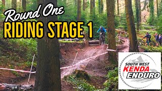 South West Kenda Enduro Stage 1 Round 1 Haldon Forest Mountain Biking Voodoo Bizango [upl. by Braca306]