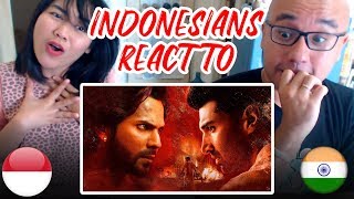 Indonesians React To KALANK TEASER  Varun  Aditya Roy  Sanjay  Alia  Sonakshi  Madhuri [upl. by Shulins656]