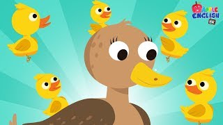 Five Little Ducks  Kids Songs  Apple English TV [upl. by Seidnac]