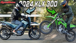 2024 KLX 300  Everything You Need To Know  Cycle News [upl. by Jaime152]