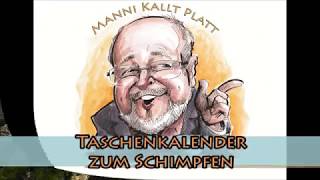 Manni kallt Platt Taschenkalender zum Schimpfen [upl. by Merta899]