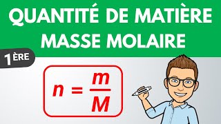 Calculer la QUANTITÉ DE MATIÈRE  1ère spé  Exercice  Chimie [upl. by Aiynot]