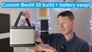 Bang amp Olufsen Beolit 20  17 Battery Replacement and Custom modified case explained [upl. by Diena]