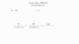 How to Calculate the Odds of Winning the Lottery [upl. by Oer349]