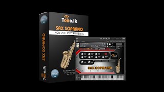 Soprano Saxophone For Kontakt VST Player  Overview DEMO [upl. by Guenna]