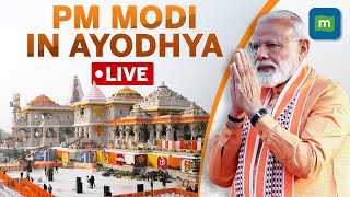 LIVE  Ayodhya Ram Mandir Inauguration Ceremony  PM Modi Speech  Latest News [upl. by Dominy]