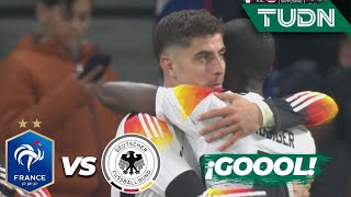 ¡GOL DE HAVERTZ Alemania logra el 02  Francia 02 Alemania  Amistoso Internacional  TUDN [upl. by Trudy]