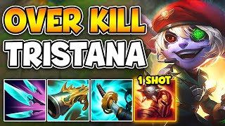 THE TRISTANA BUILD THAT KILLS YOU IN 3 AUTOS THE NEW TOP LANE META [upl. by Na645]