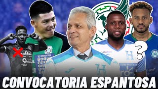 🚨OFICIAL SELECCIÓN DE HONDURAS PRESENTA ESPANTOSA CONVOCATORIA PARA ENFRENTAR A MÉXICO [upl. by Grobe]