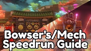 Super Mario Odyssey BowsersMech Any Speedrun Beginners Guide [upl. by Suckow]