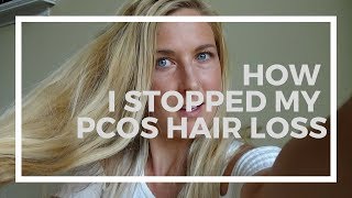 PCOS Hair Loss How To Treat IT amp REGROW IT [upl. by Darom]