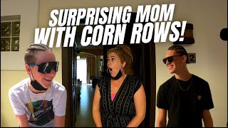 Teenagers Regret Their Decision To Get Cornrows  Mom Is So Shocked [upl. by Yesdnil]