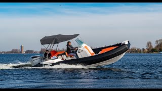 Blikvanger  Zodiac Medline 68  Honda Marine [upl. by Ycat]