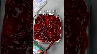 No Bake CHERRY CHEESECAKE shorts [upl. by Nnoved127]