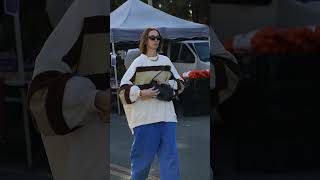 Whitney Port Visits LA Farmers Market shorts [upl. by Fonsie680]