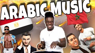 First Time Reacting To Arabic Music Must Watch🤯🔥 Mohamed Ramadan Aymane Serhani Nebghi Djini [upl. by Aidua]