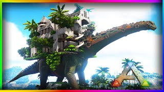 On Tame ENFINN Le TITANOSAURUSArk survie FR S2 36ark boss funny build [upl. by Ocirema]