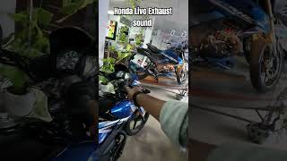 Honda Livo bs6 obd2 exhaust sound new model 2024 honda hondalivobs6 livobs6 [upl. by Tracey178]