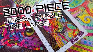 Jigsaw Puzzle Time Lapse 2000 Pieces  Jolly Pets  Oddly Satisfying [upl. by Yeffej]