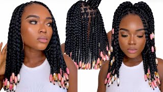 Omg 😱 This Viral Knotted Bantu Loosed Braids is dope 🔥 [upl. by Sherwin]