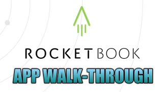 ROCKETBOOK APP SETUP  WALKTHROUGH  HOWTO  REVIEW [upl. by Agan]