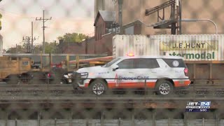 Man dies after being hit by train in City of Erie [upl. by Coombs]