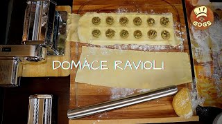 Domáce ravioli s plnkou z baklažánurajčinovým concasse rukolou a parmezánom [upl. by Hoxie]